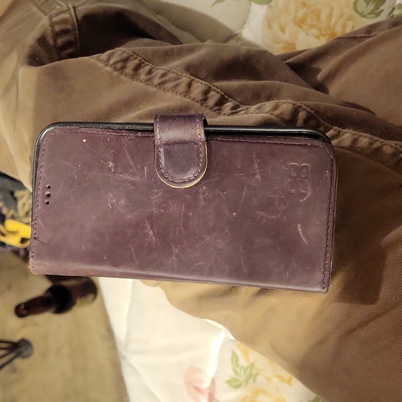 Pouch Detachable Leather Wallet Case For Apple iPhone 13 - Picture 2 of 4